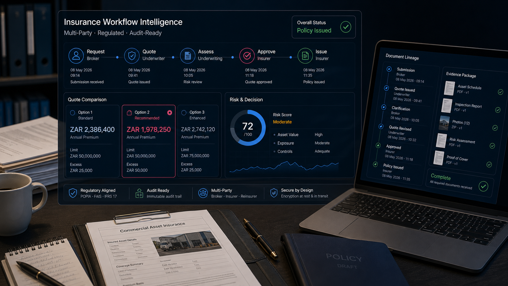 Insurance Workflow Automation